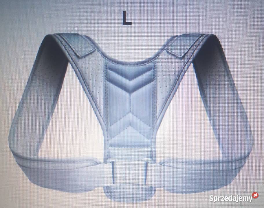 Korektor postawy Pas regulowany Szary r L Unisex Białystok