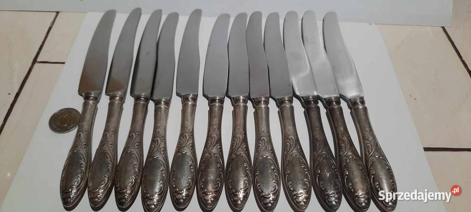 sztućce noże obiadowe plater nie czyszczoneK14 mazowieckie Warszawa sprzedam