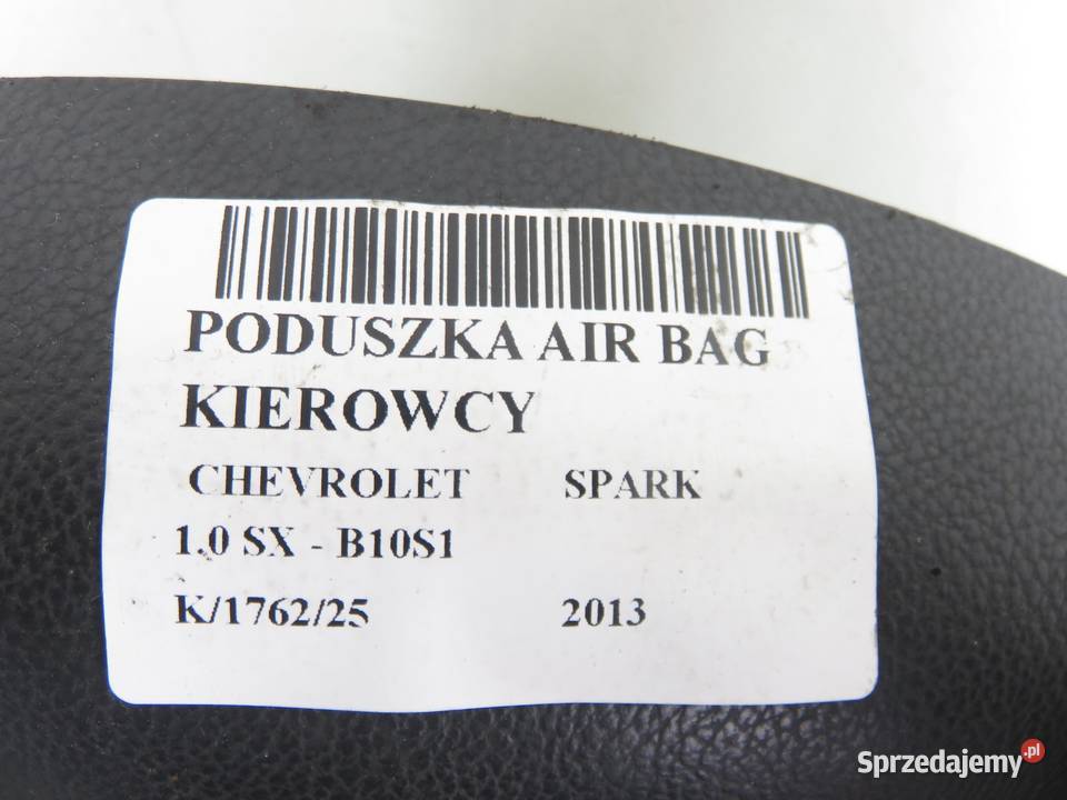 PODUSZKA KIEROWCY CHEVROLET SPARK M300 95368711 Poduszki powietrzne małopolskie