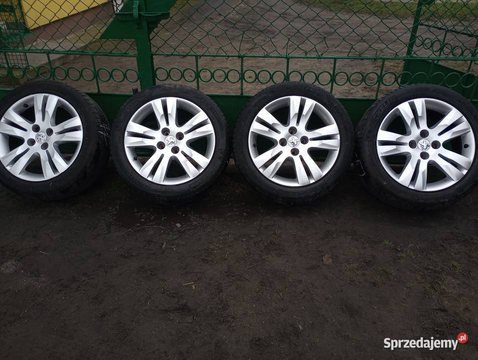 Alufelgi 17 4x108 Peugeot 2008 3008 5008 Citroen Średnica 17"