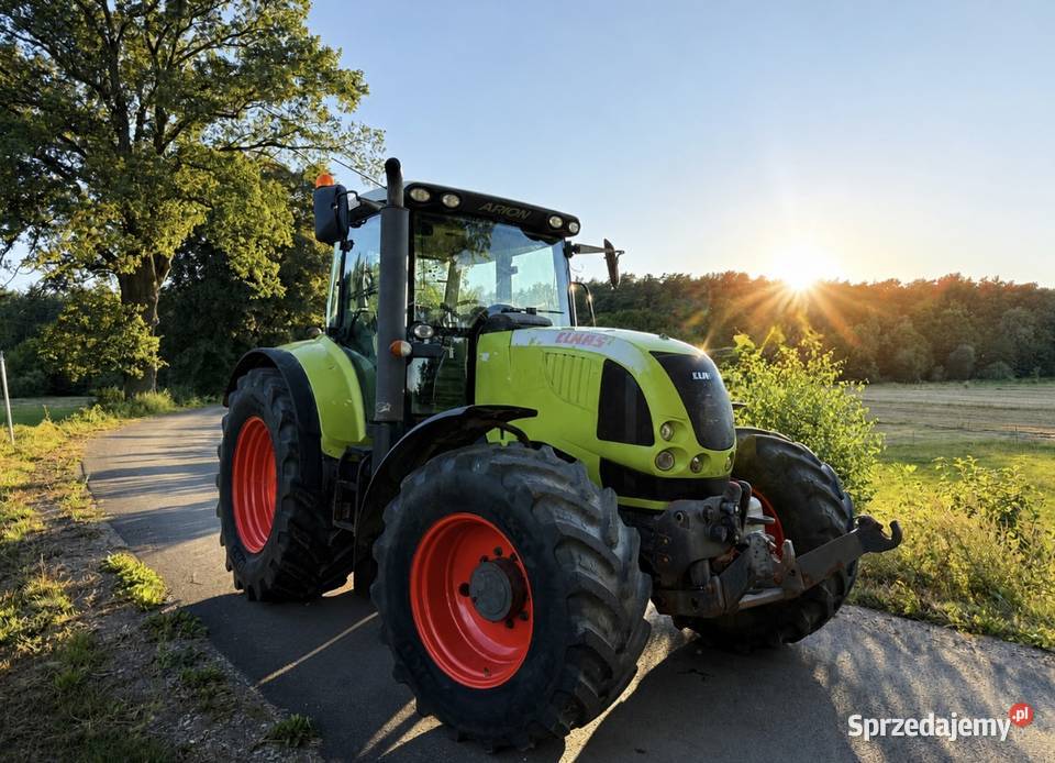 Claas arion 640 mięka oś i kabina klimatyzacja Ostrów Wielkopolski