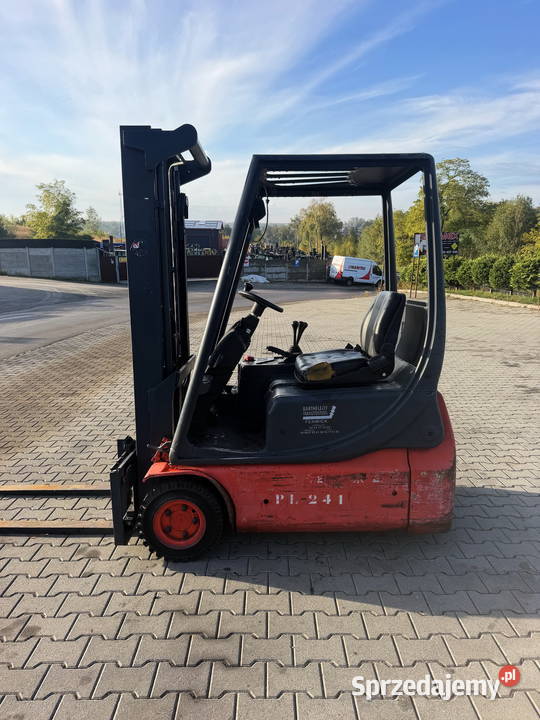 wózek widłowy elektryczny LINDE E14 wolny skok Wózki widłowe