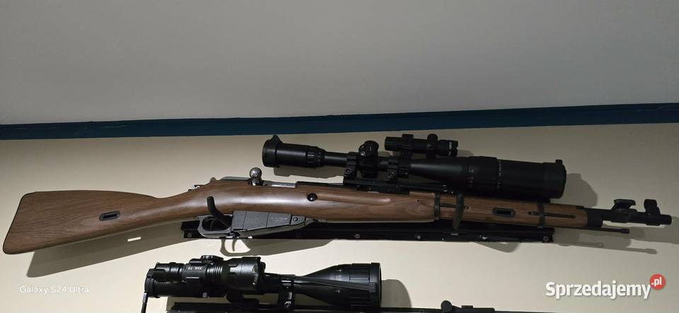 Wierna replika Mosin Nagant wz 44 ruchomy zamek