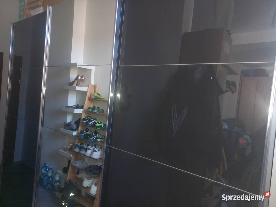 Szafa szklane drzwi przesowna lustro 27022860 228cm Katowice sprzedam