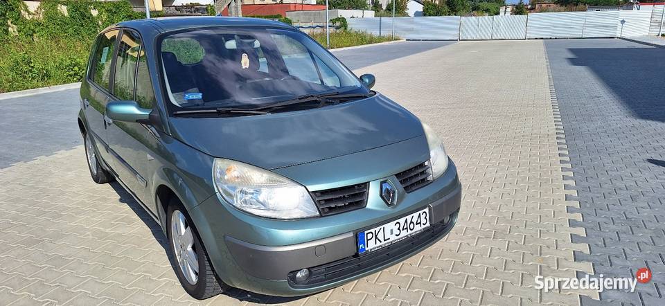 Renault Scenic 2 19dc klimatyzacja Ładny sprawdz 1900cm3 Kostrzyn