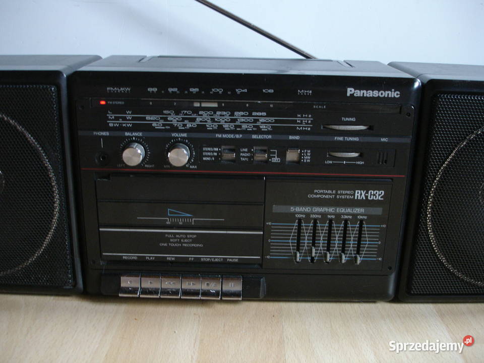 Radiomagnetofon PANASONIC RXC32 Zielona Góra sprzedam