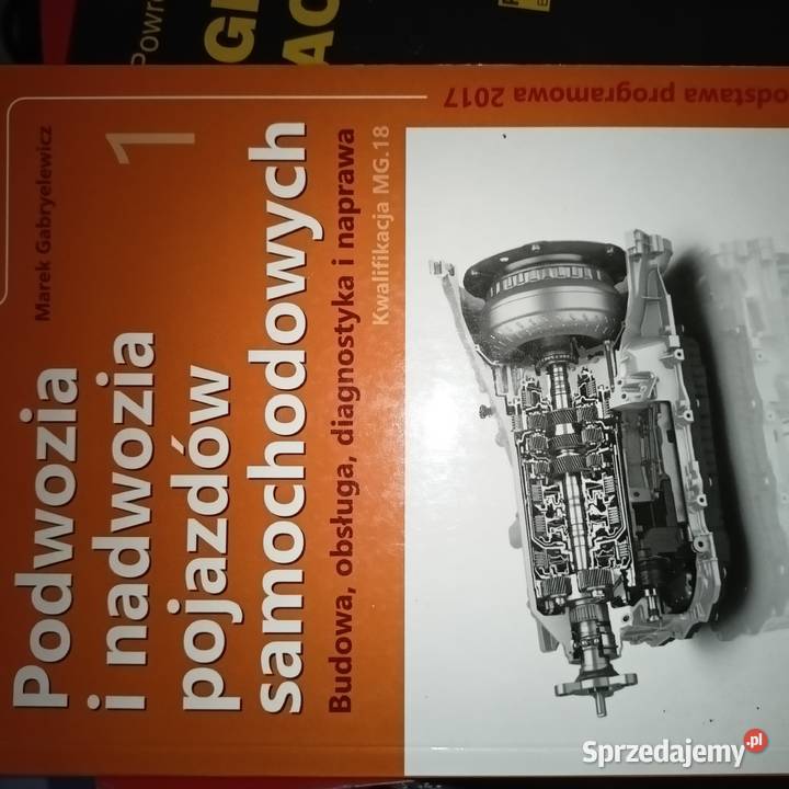 Podwozia i nadwozia wkl podręczniki szkolne mazowieckie Warszawa sprzedam