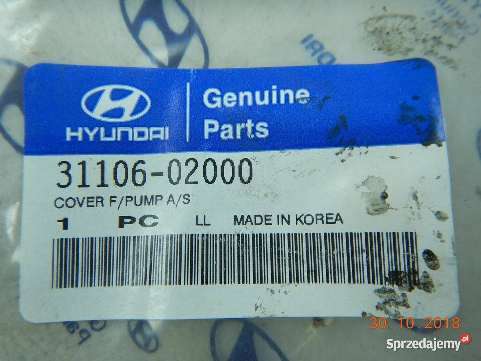 POKRYWA ZBIORNIKA PALIWA HYUNDAI ATOS PRIME 0611
