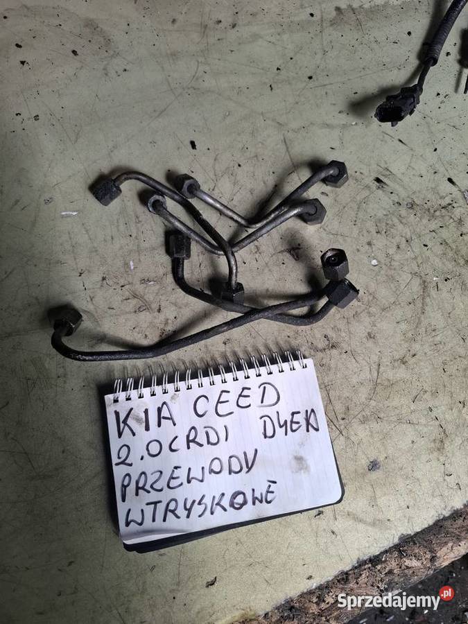 KIA HYUNDAI 20 CRDI D4EA przewody wtryskowe