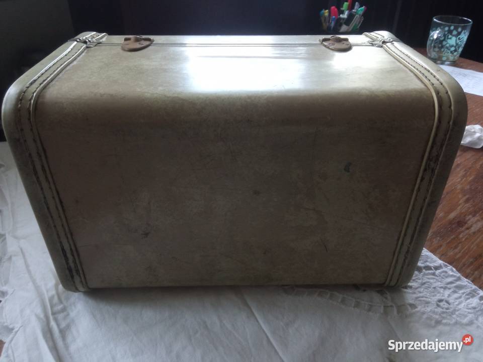 Vintage 1960 Royal Traveller train case Szczecin