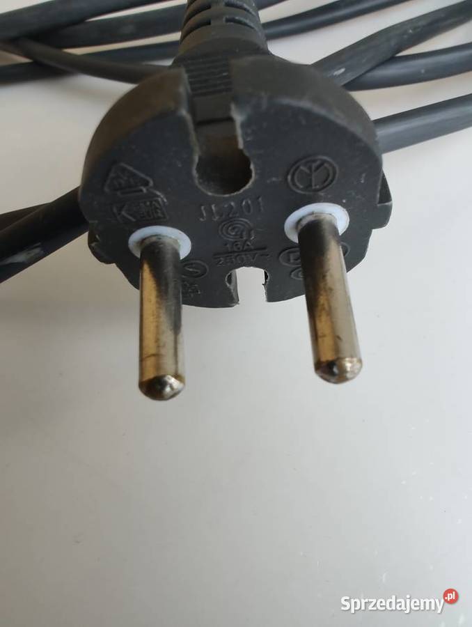 Kabel przewód zasilający 5 m wolne końce 2x075 Olecko