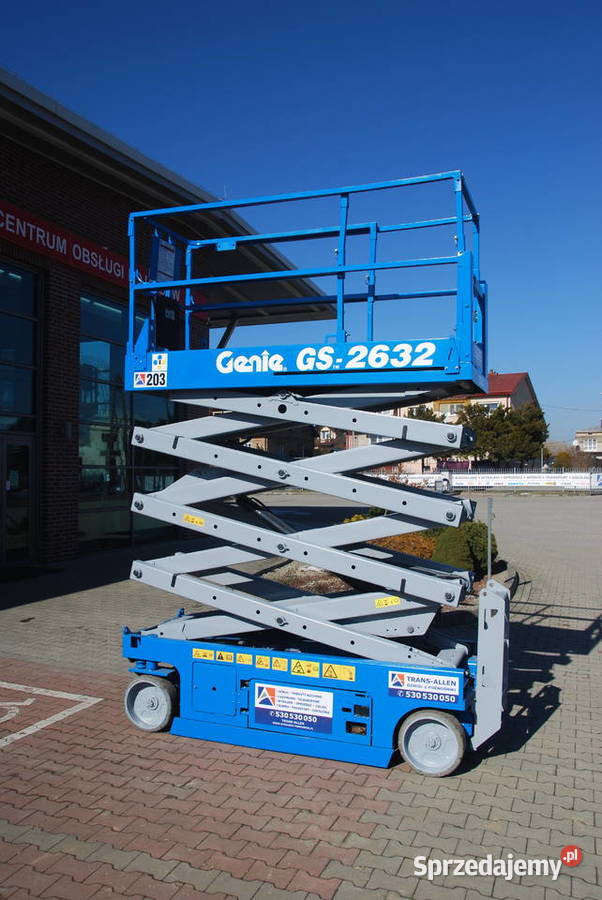 Podnośnik nożycowy GENIE GS 2632 203 Motoryzacja sprzedam