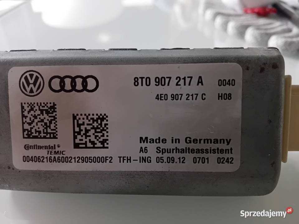 Audi kamera przód 8T0 907 217 A Liczniki i zegary Legnica sprzedam
