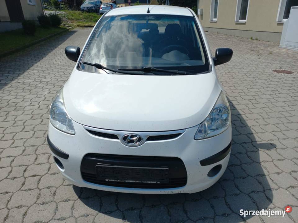 Hyundai i10 1q benz 2009 z Niemiec Klima welurowa tapicerka łódzkie Koluszki sprzedam