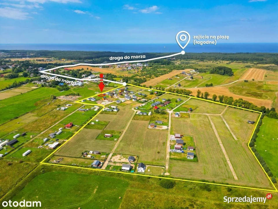 sprzedaży gruntu 307m Rusinowo zachodniopomorskie sprzedam