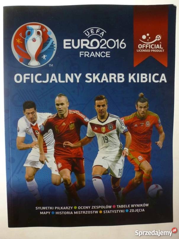 OFICJALNY SKARB KIBICA EURO 2016 Poradniki, albumy i reportaże Lublin