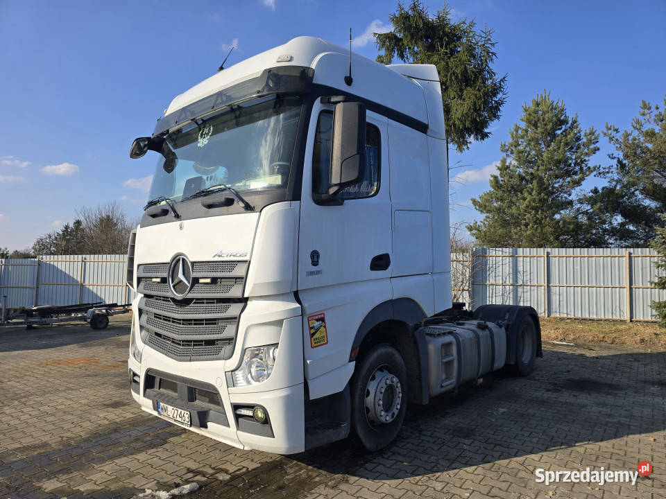 Ciągnik siodłowy MERCEDESBENZ ACTROS 1851 2020 pełny VAT Gralewo