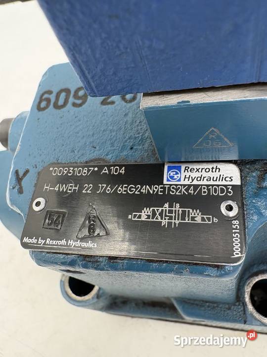 Rexroth H 4WEH22J76 6EG24N9ETS2K4 B10D3 00931087 Warszawa