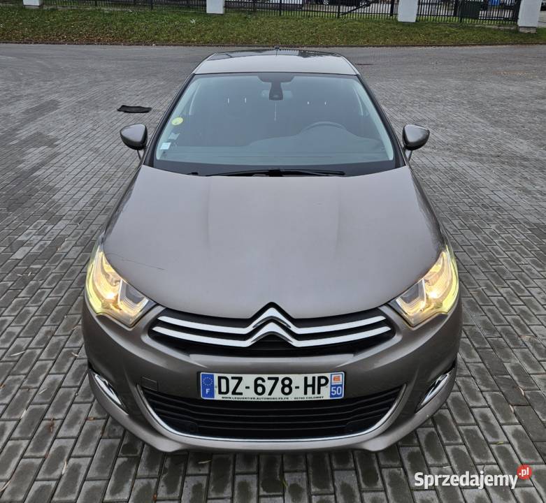 Citroen C4 2016r 16 HDI 120 6biegowa skrzynia Pruszcz Gdański