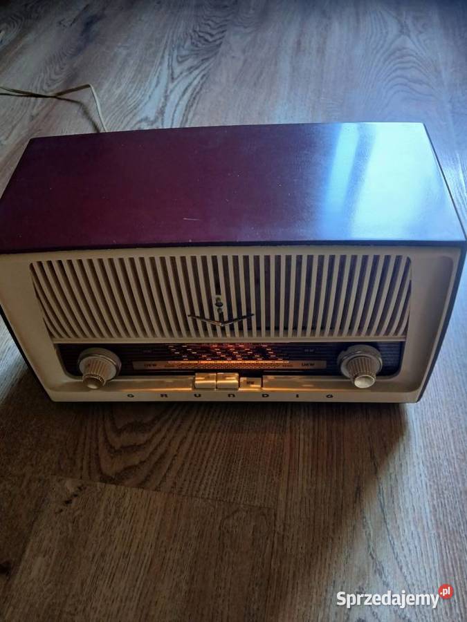 Radio lampowe firmy Grunding Kraków