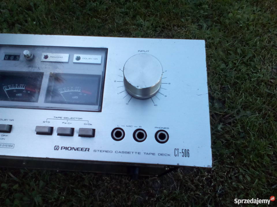 Pioneer CT506 Stereo Cassette Tape Deck Grodziczno sprzedam