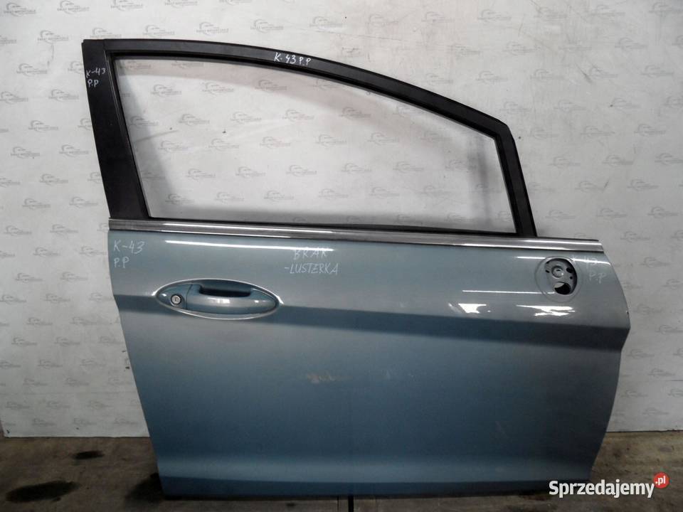 FORD FIESTA MK7 VII 09r drzwi prawy przód świętokrzyskie sprzedam