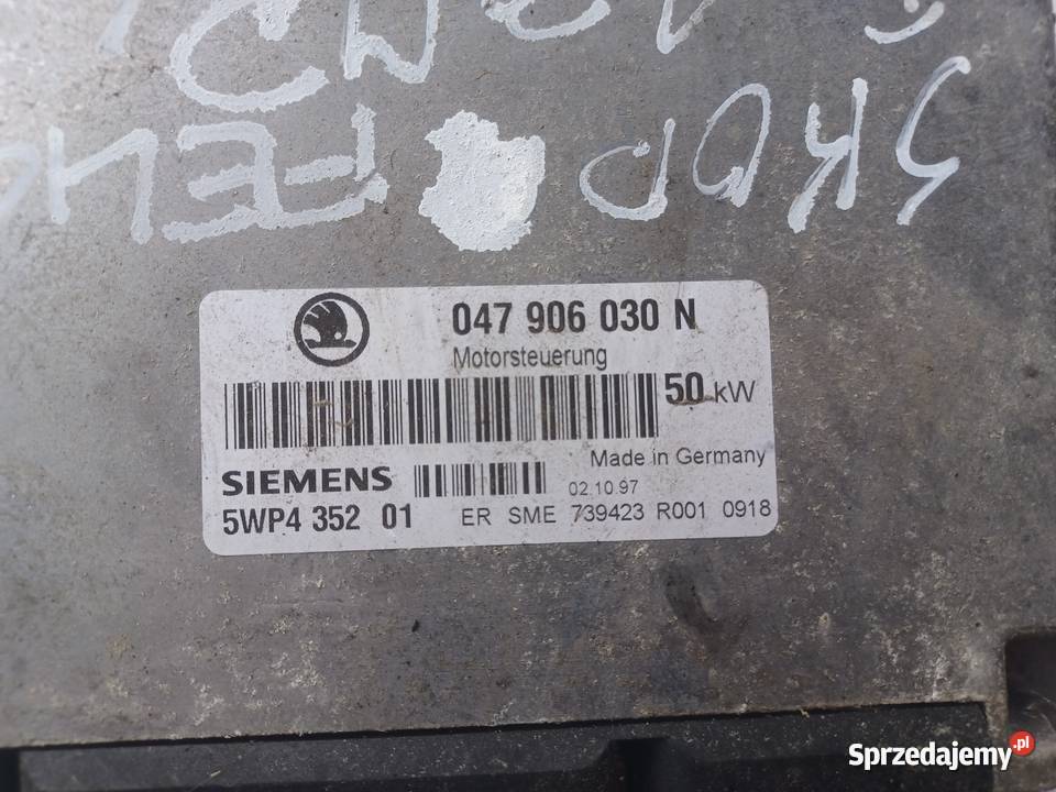 Komputer Silnika Skoda Felicja 13MPI