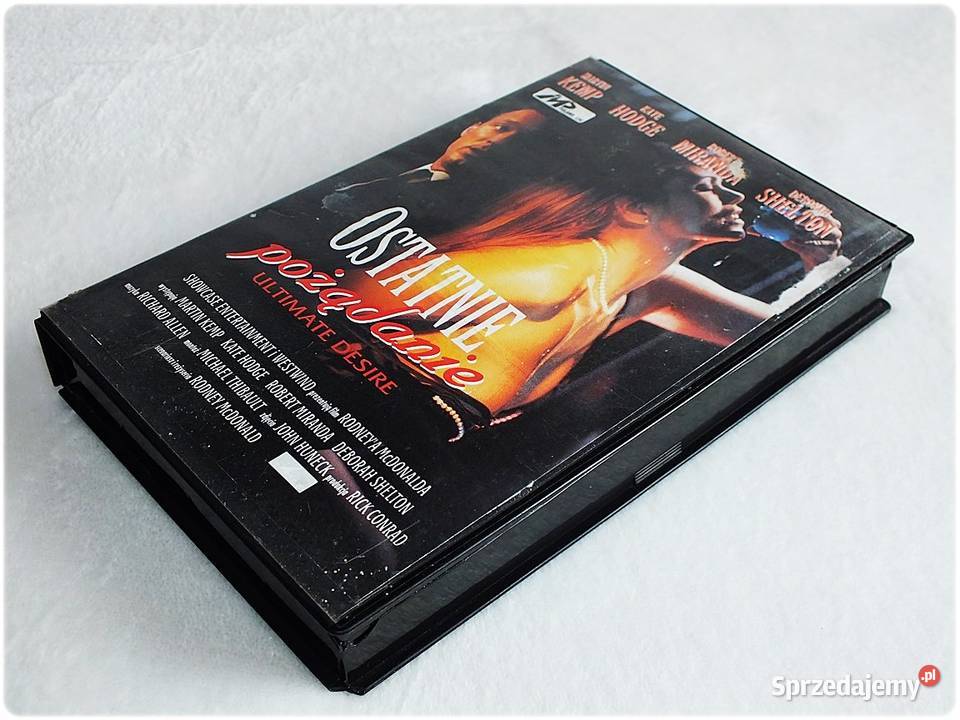 Kaseta VHS Ostatnie Pożądanie Film na Video Żary
