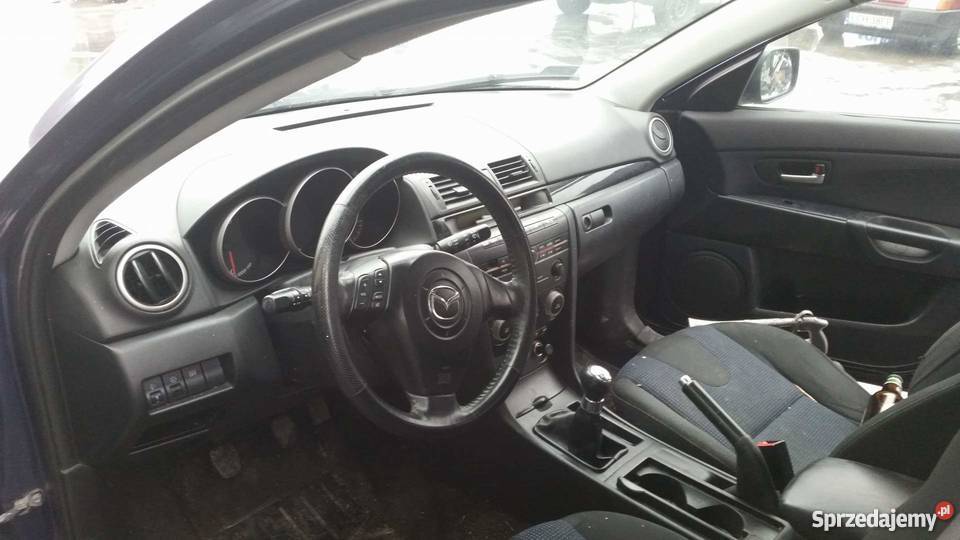 Mazda 3 1.6td uszkodzona Chełm Sprzedajemy.pl
