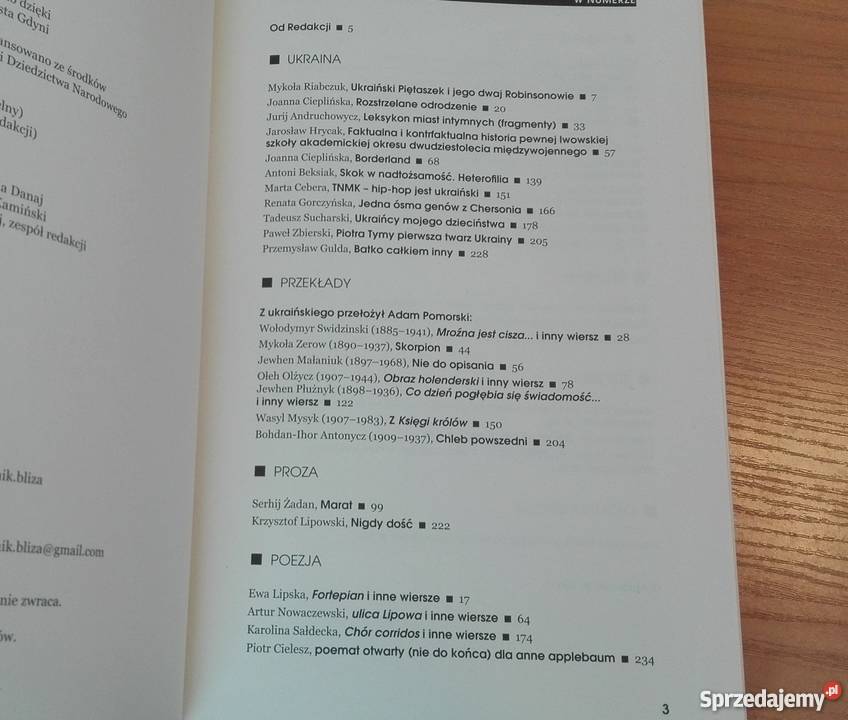 Bliza kwartalnik artystyczny 2 15 2013 Ukraina pomorskie Gdańsk