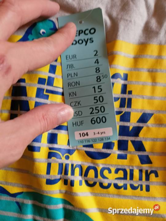 Nowa bluzka chłopca rozmiar 104 Dla Dziecka Włocławek