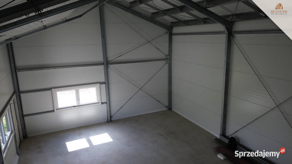 Hala 96 m2 stalowa magazyn warsztat płyta Wrocław
