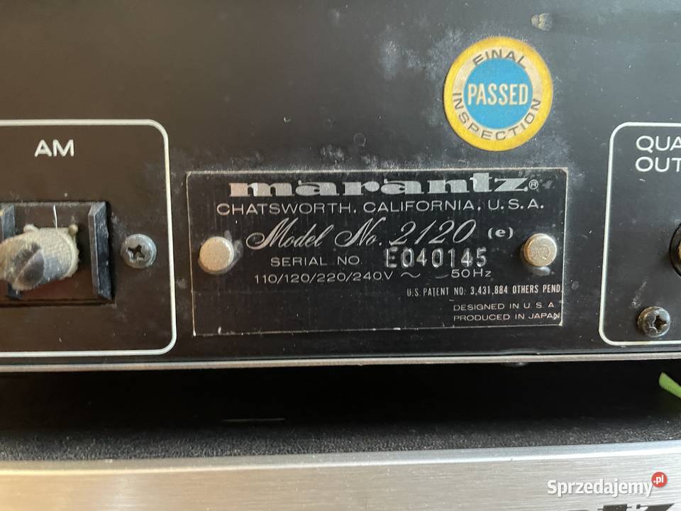 Tuner Marantz Model 2120