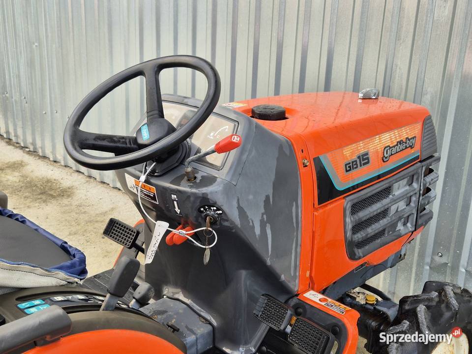 Traktorek traktor KUBOTA GB15D 15 44 Napęd 4x4 Małuszyn