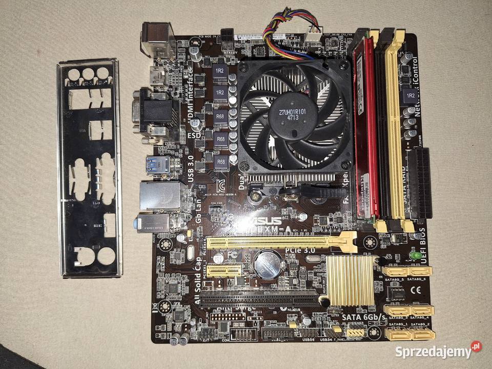 Płyta Główna AMD FM2 A107850K ASUS A88XMA 8GB Elbląg sprzedam