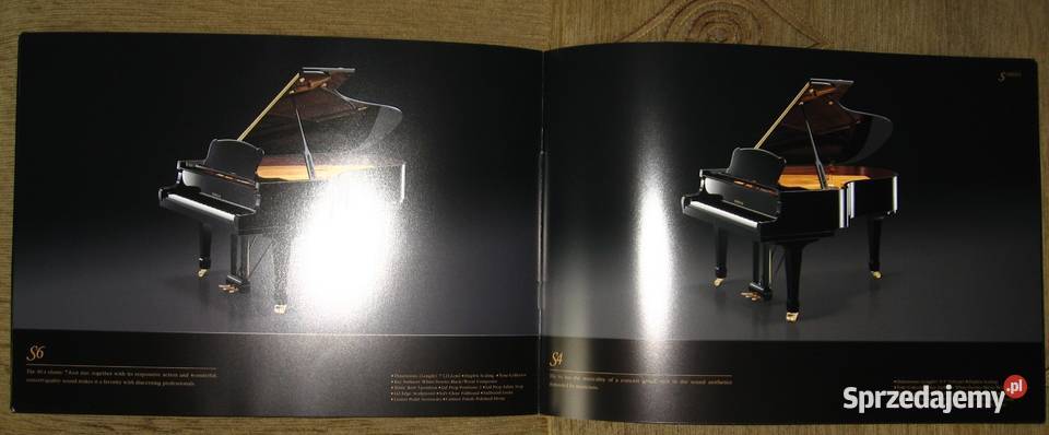 Yamaha Premium Pianos CF S Series catalog pomorskie Kępice sprzedam