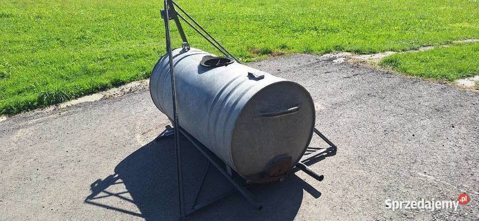 Beczka ocynkowana BR4A 400L Agromet Inofama Zbiorniki podkarpackie Pstrągówka sprzedam