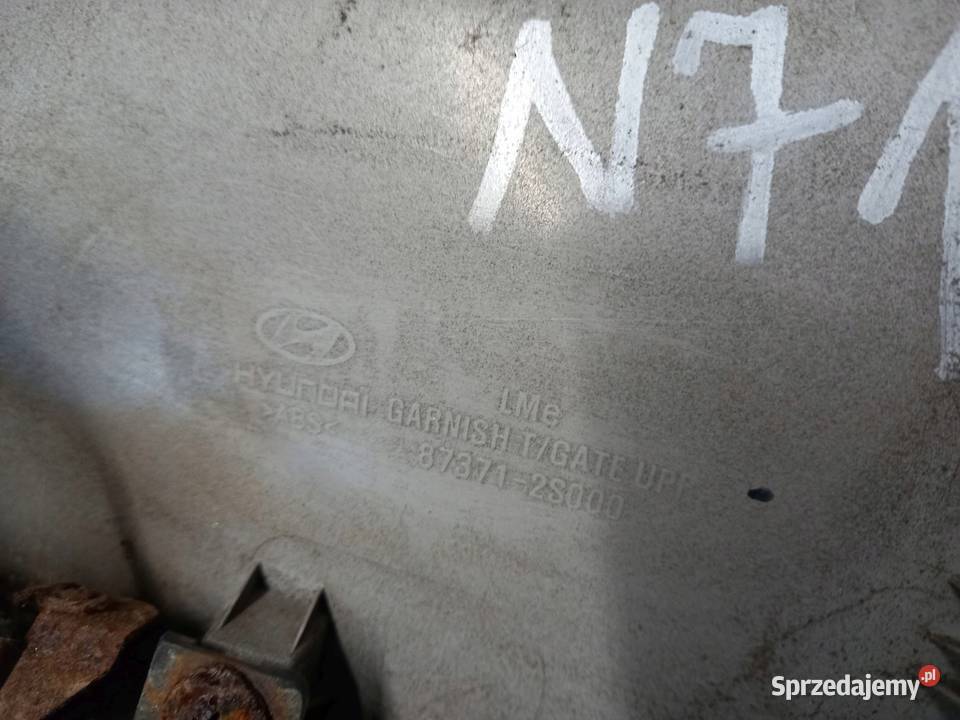 BLENDA KLAPY BAGAŻNIKA KAMERA 873712S000 HYUNDAI osobowe Kielce