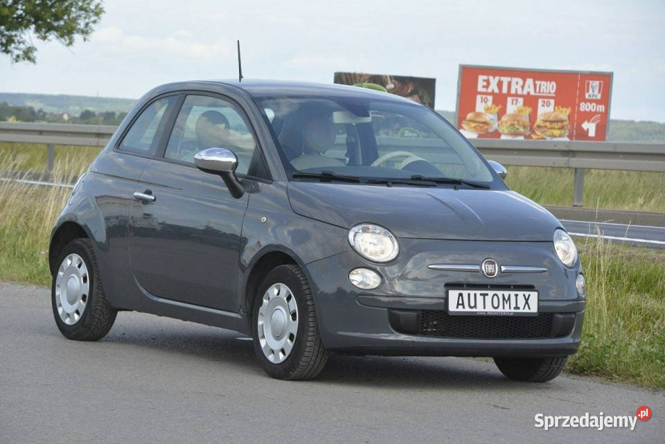 Fiat 500 12 Benzyna klimatyzacja gwarancja wspomaganie kierownicy Sędziszów Małopolski