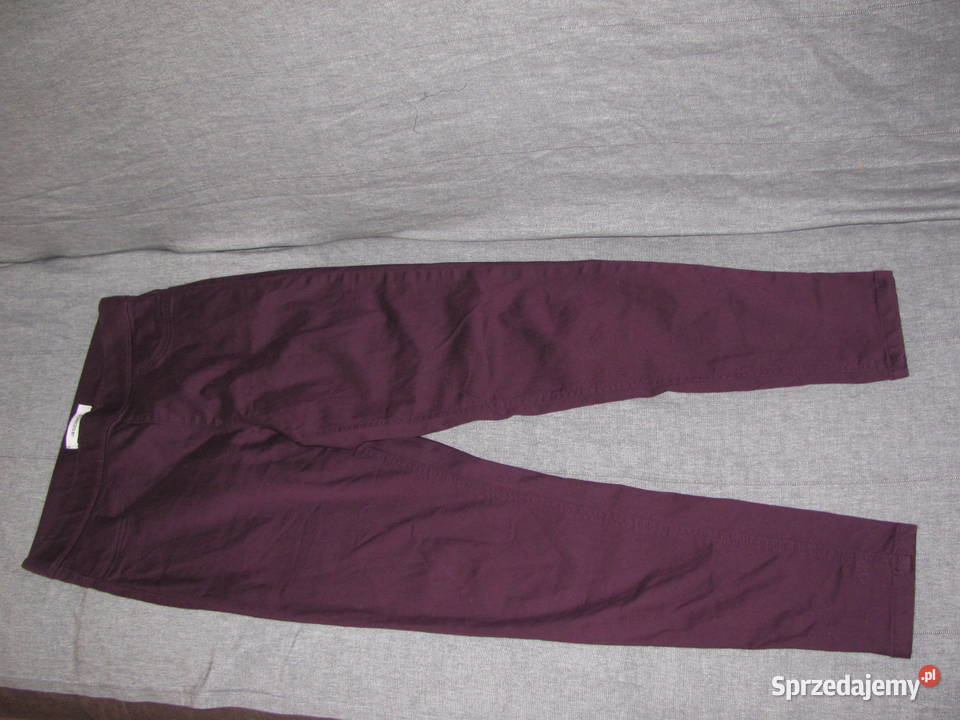 JEGGINGS purple purpurowe S Zamość
