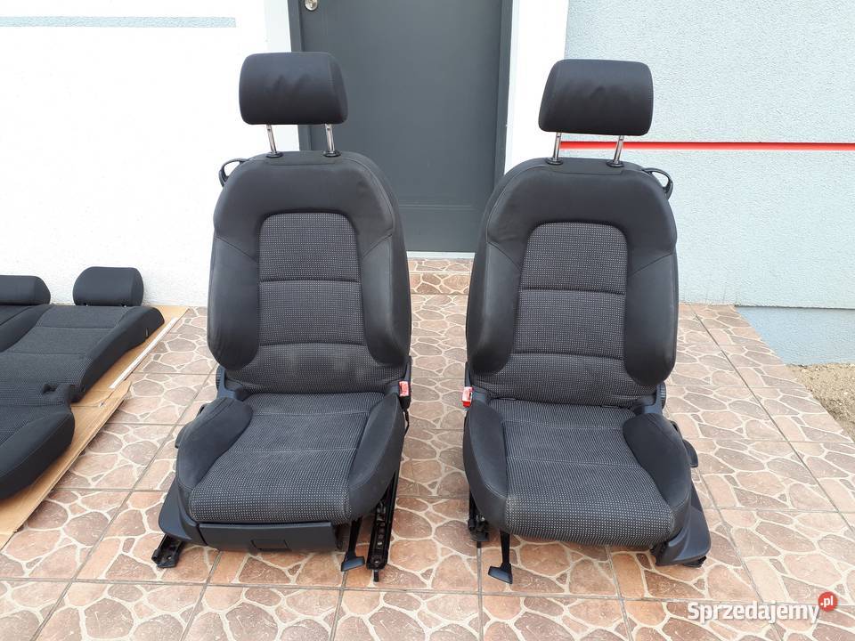 Fotel Fotele Tapicerka Kanapa Czarna Czarne Audi Toruń