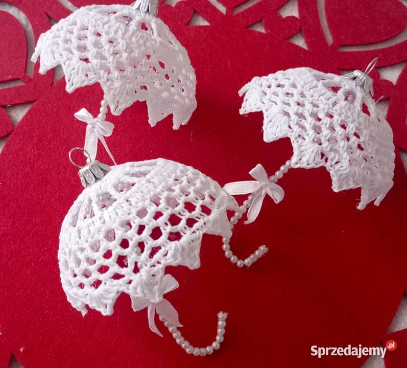 Parasolki ronione na szydełku Gliwice