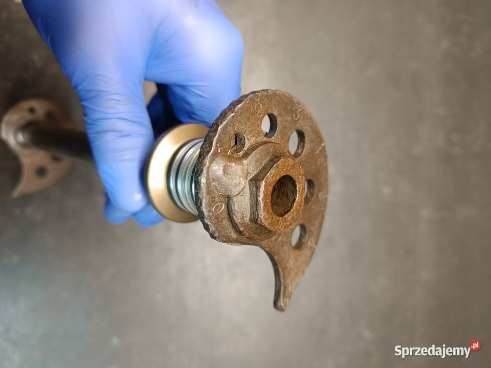 Oś ośka koło tył napinacz dystans koła części Gołaczewy