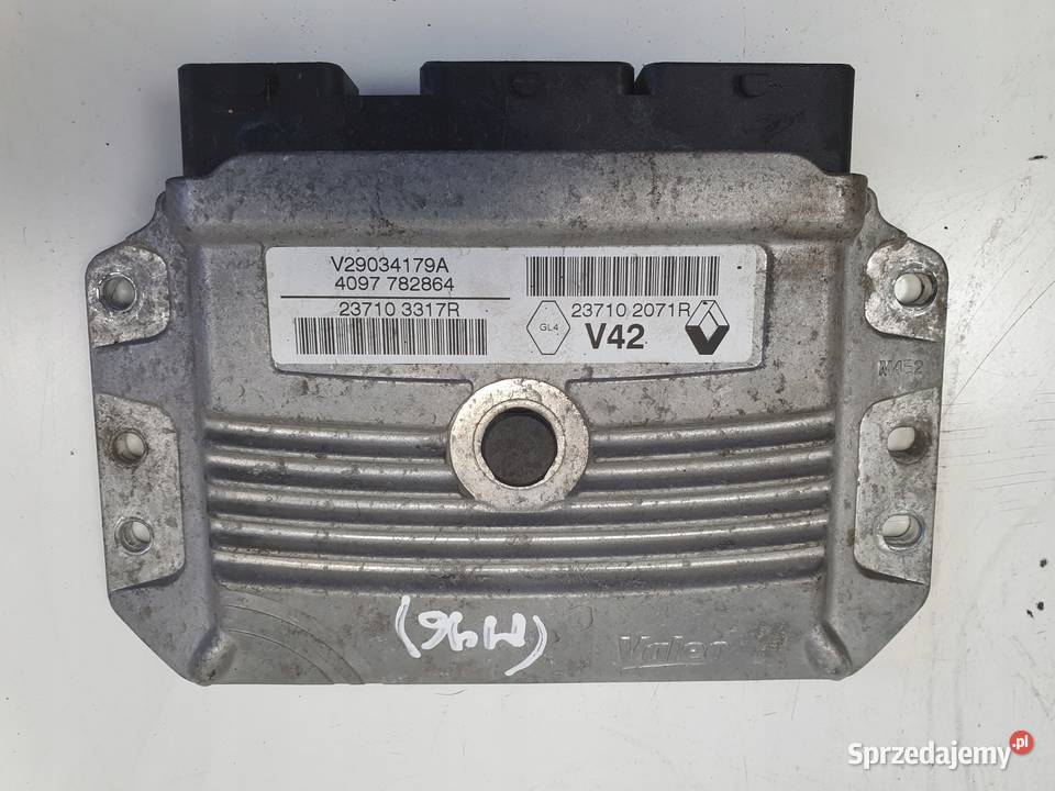 Renault Clio IV 12 73 KOMPUTER SILNIKA sterownik osobowe Układ elektryczny, zapłon Rudka