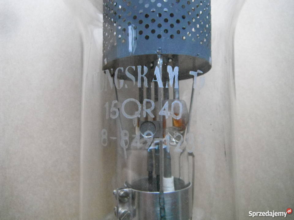 Tungsram 15QR40 Tyratron NOS do pieca mazowieckie Chlewiska