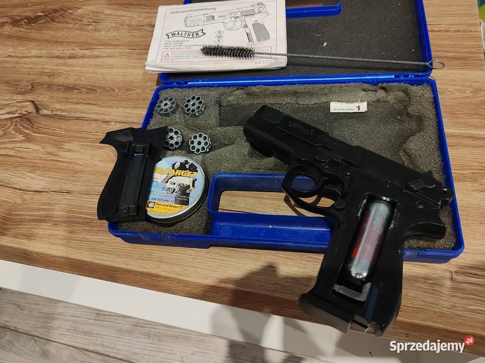Pistolet Wiatrówka Walther CP88 Sporty strzeleckie i myślistwo