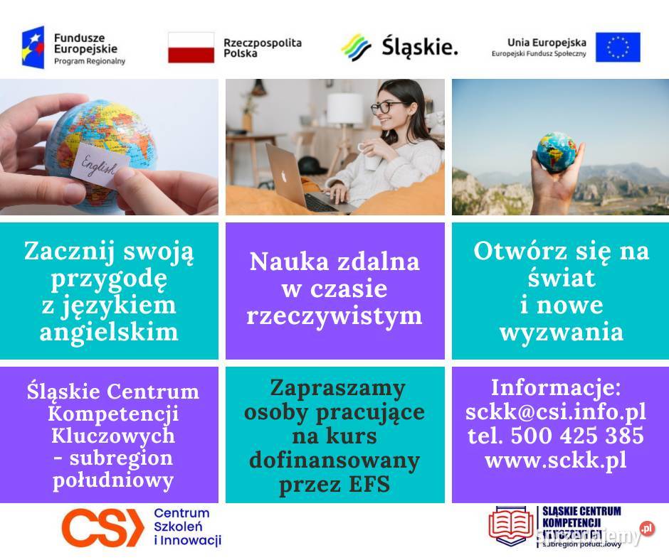 Ostatni już darmowy kurs Język angielski A2 Żywiec