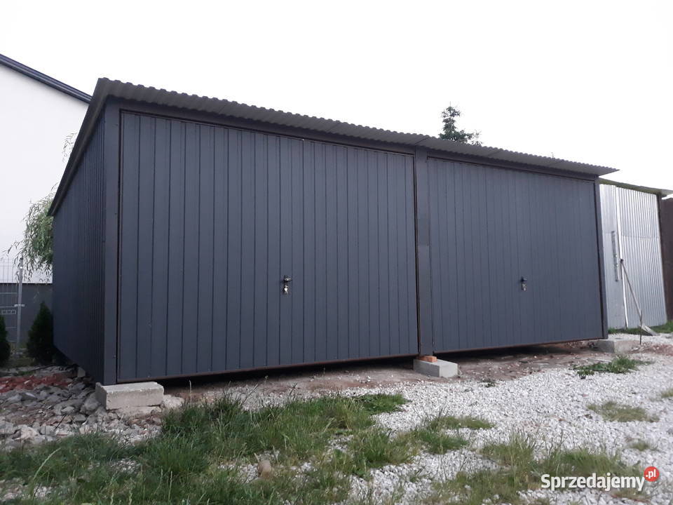 Garaż blaszany II gatunek 6x5 Grójec sprzedam