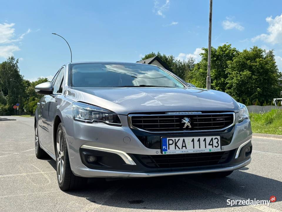 Peugeot 508 bezwypadkowy full led automat Sobiesęki Trzecie sprzedam