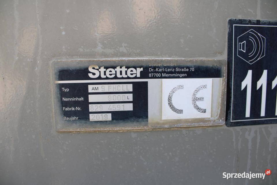 Betoniarka Stetter MAN TGS Warszawa